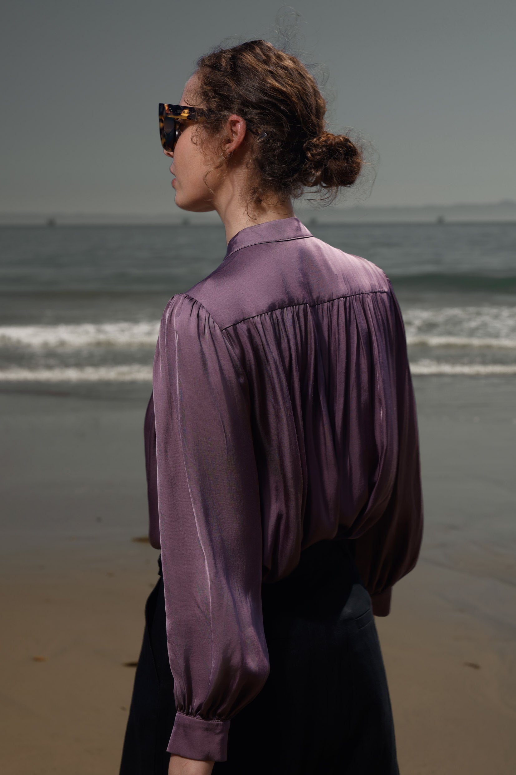 Farah Blouse - Lavender - Heidi Merrick
