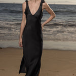 Marion Slip Dress - Black - Heidi Merrick