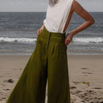 Flareup Trouser - Frog - Heidi Merrick