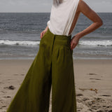 Flareup Trouser - Frog - Heidi Merrick