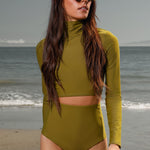 Aegean Rashguard - Frog - Heidi Merrick