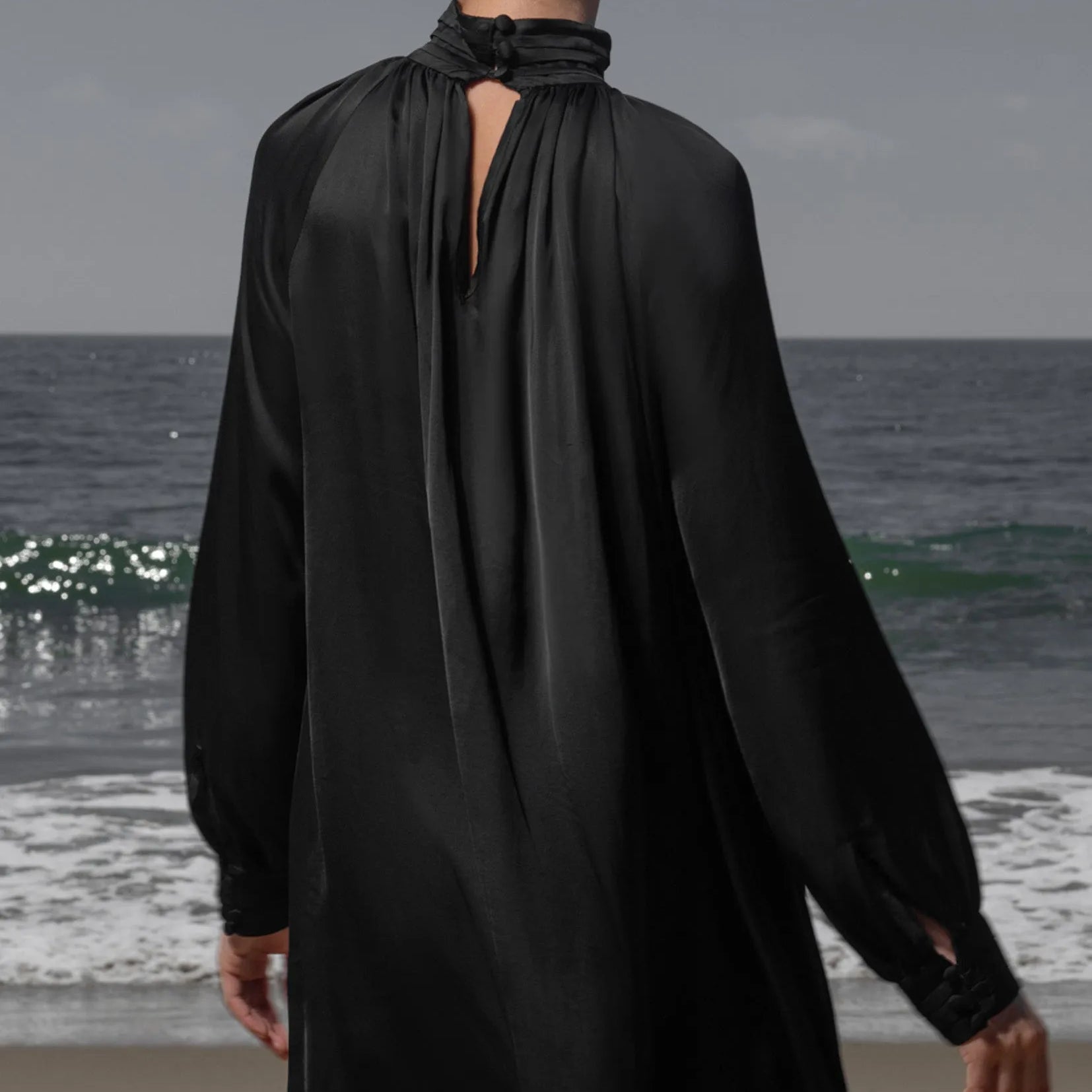 Edie Dress - Noir - Heidi Merrick