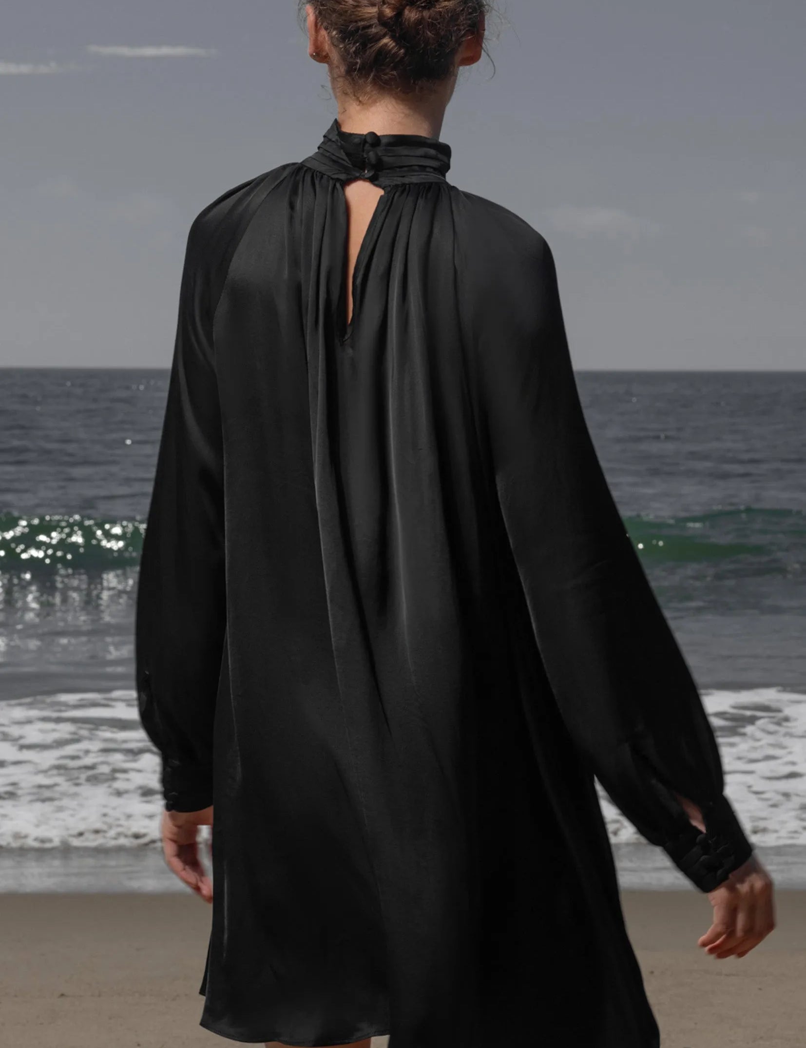 Edie Dress - Noir - Heidi Merrick