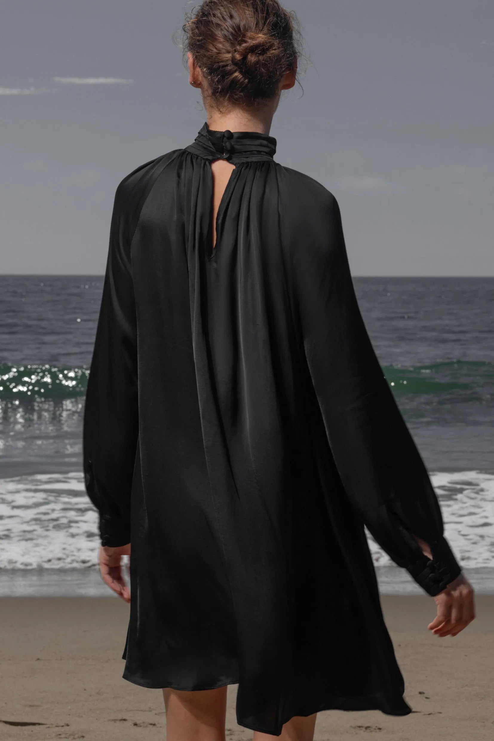 Edie Dress - Noir - Heidi Merrick