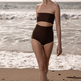 VICENT TOP - CHOCOLATE - Heidi Merrick