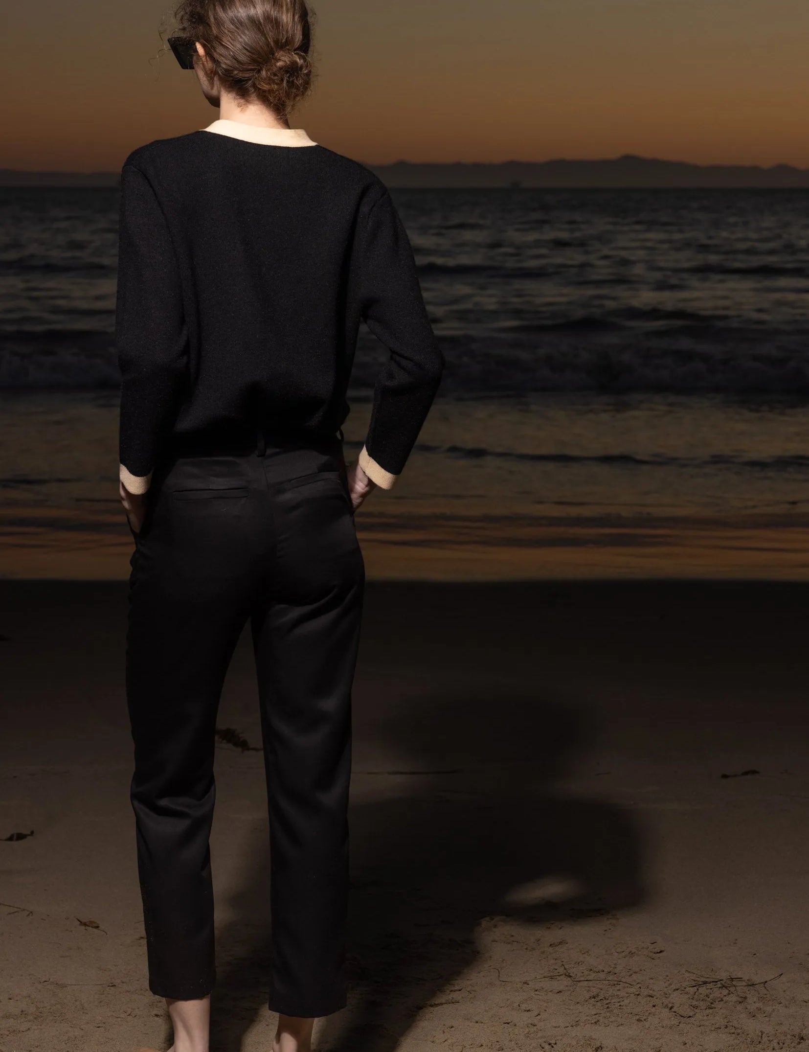 Bruno Pant - Noir - Heidi Merrick