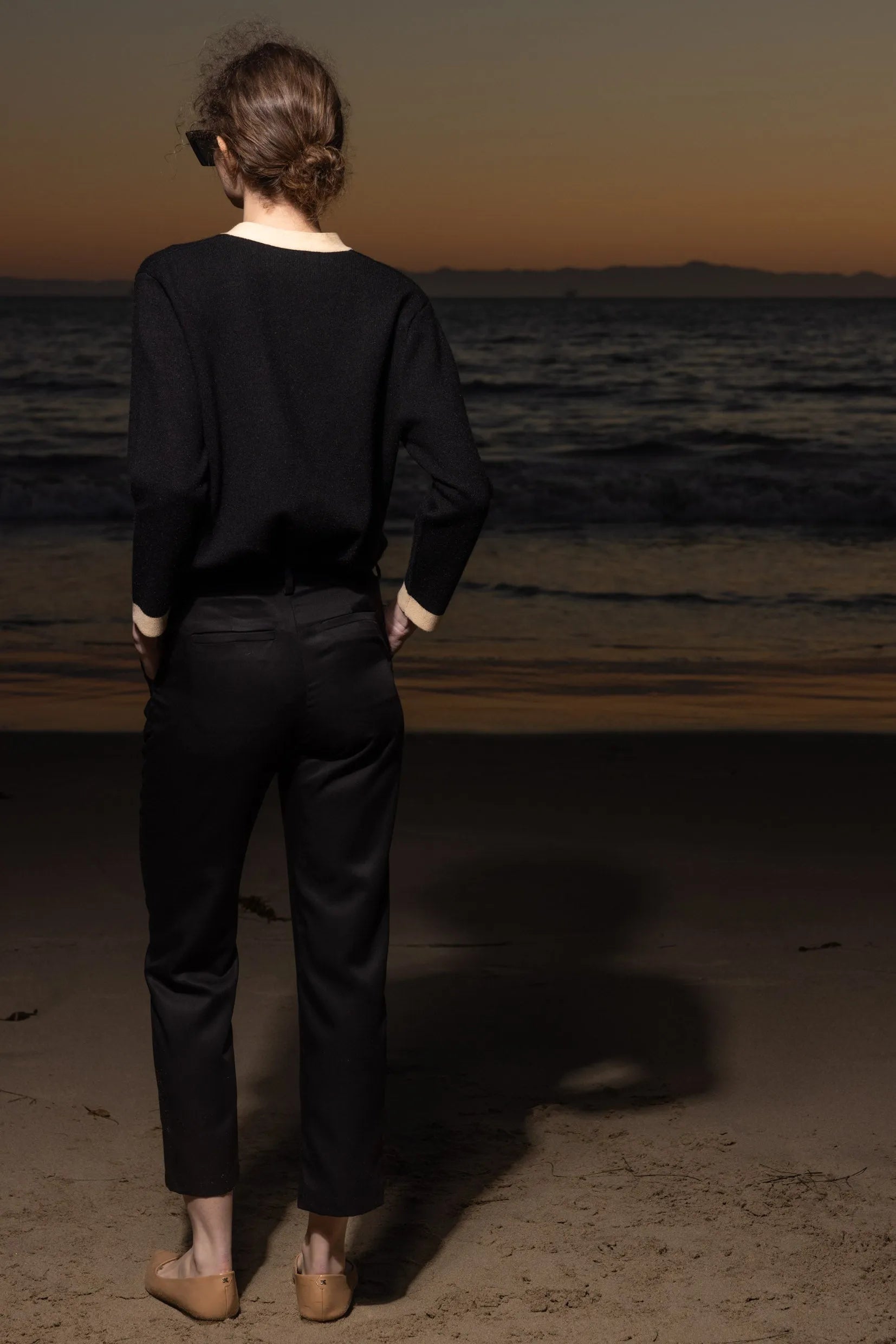 Bruno Pant - Noir - Heidi Merrick