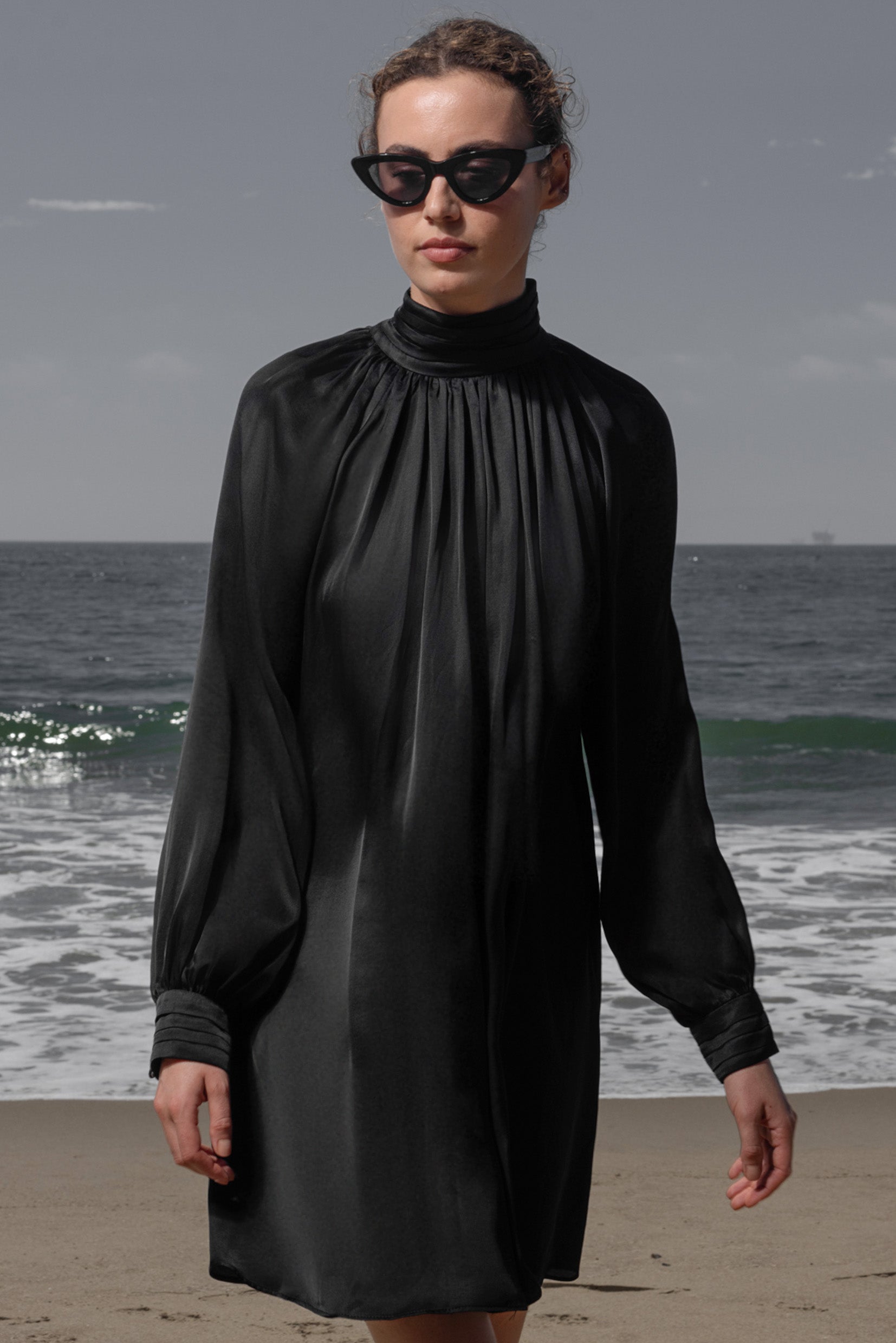 Edie Dress - Noir - Heidi Merrick