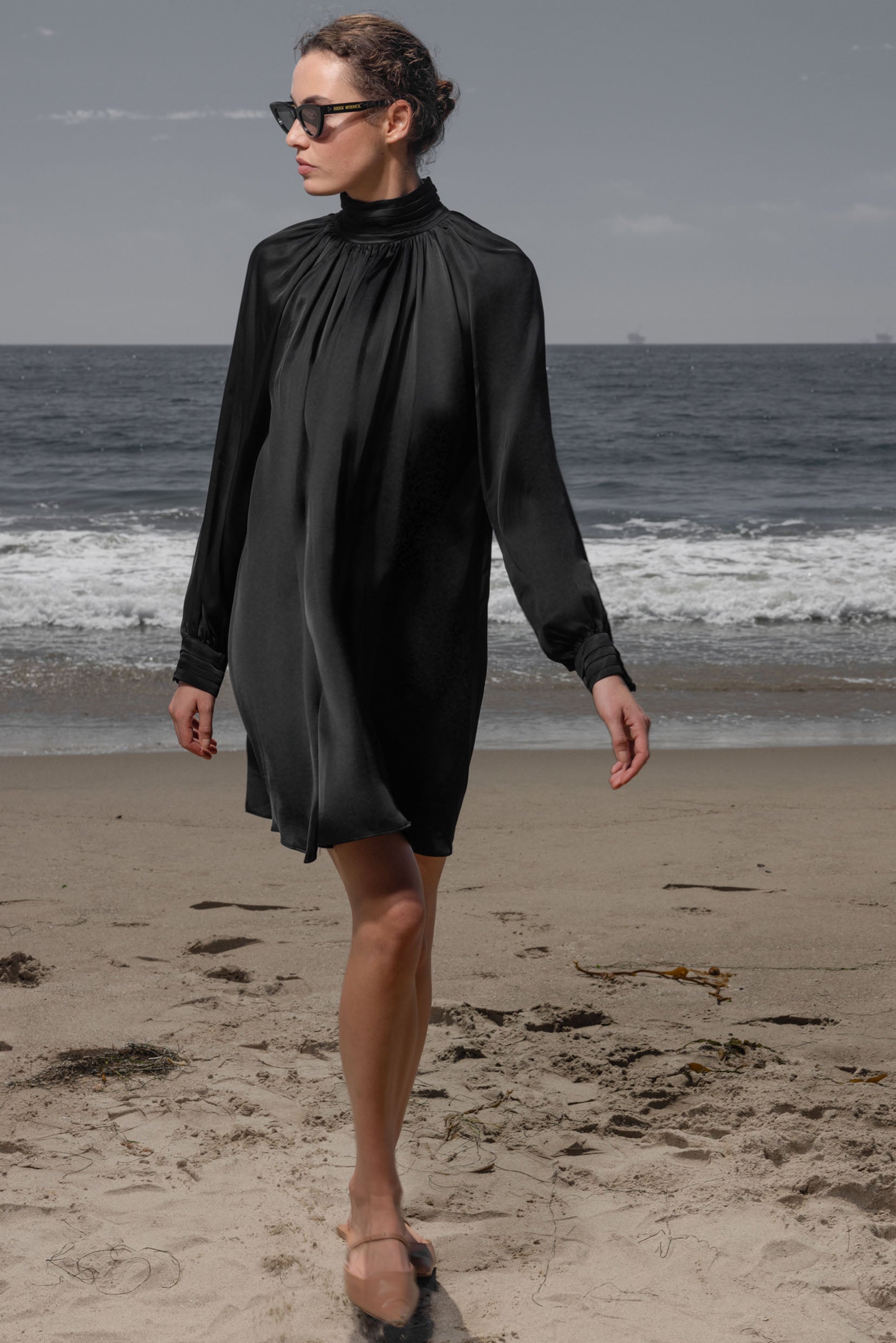 Edie Dress - Noir - Heidi Merrick