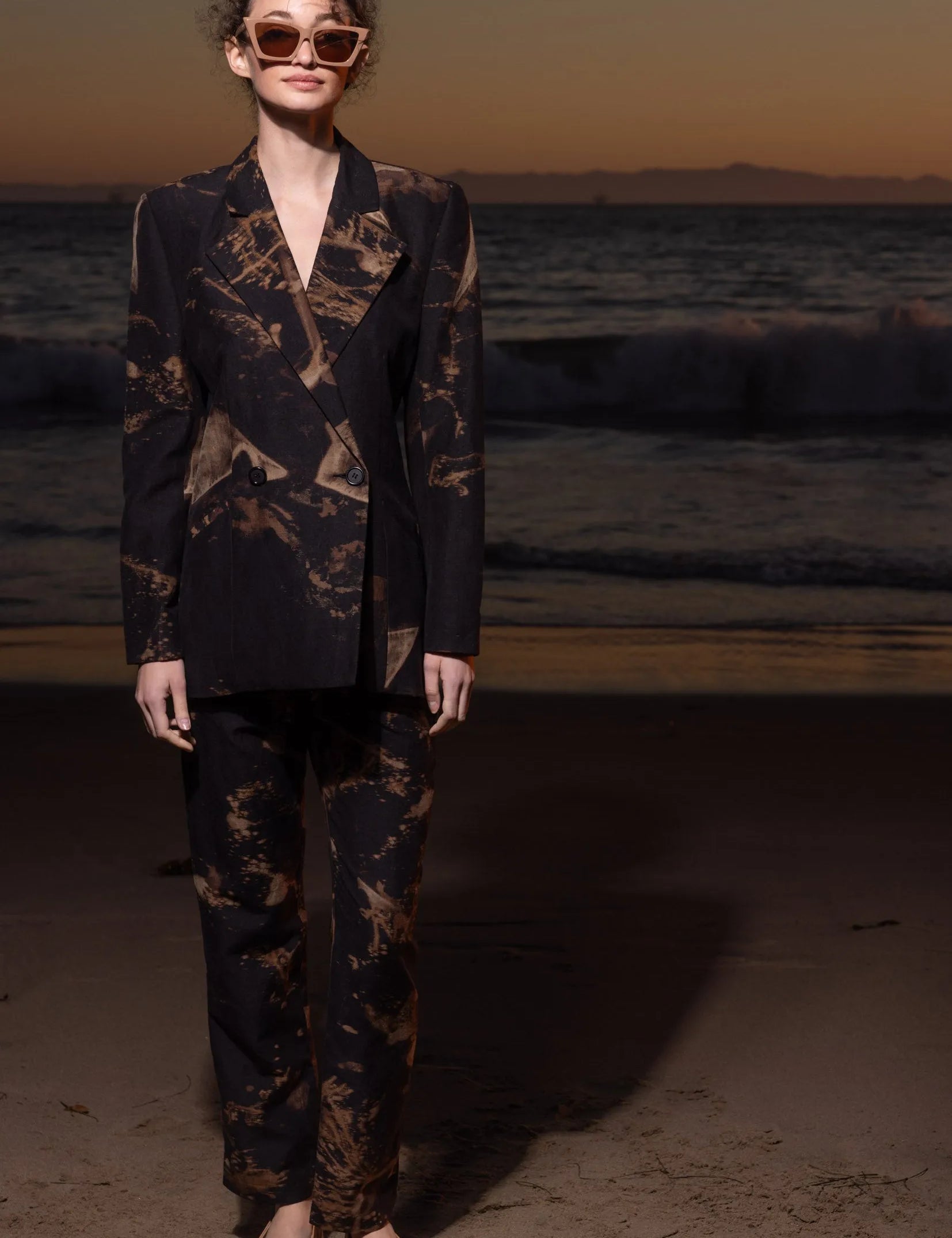 Mars Blazer - Burnt Wood - Heidi Merrick