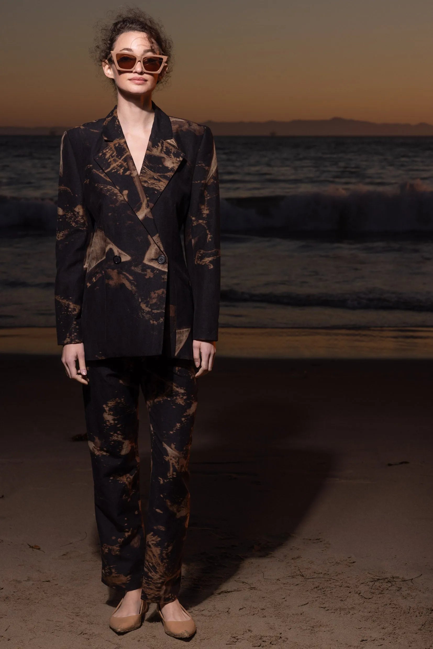 Mars Blazer - Burnt Wood - Heidi Merrick