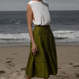 Contessa Skirt - Frog Linen - Heidi Merrick