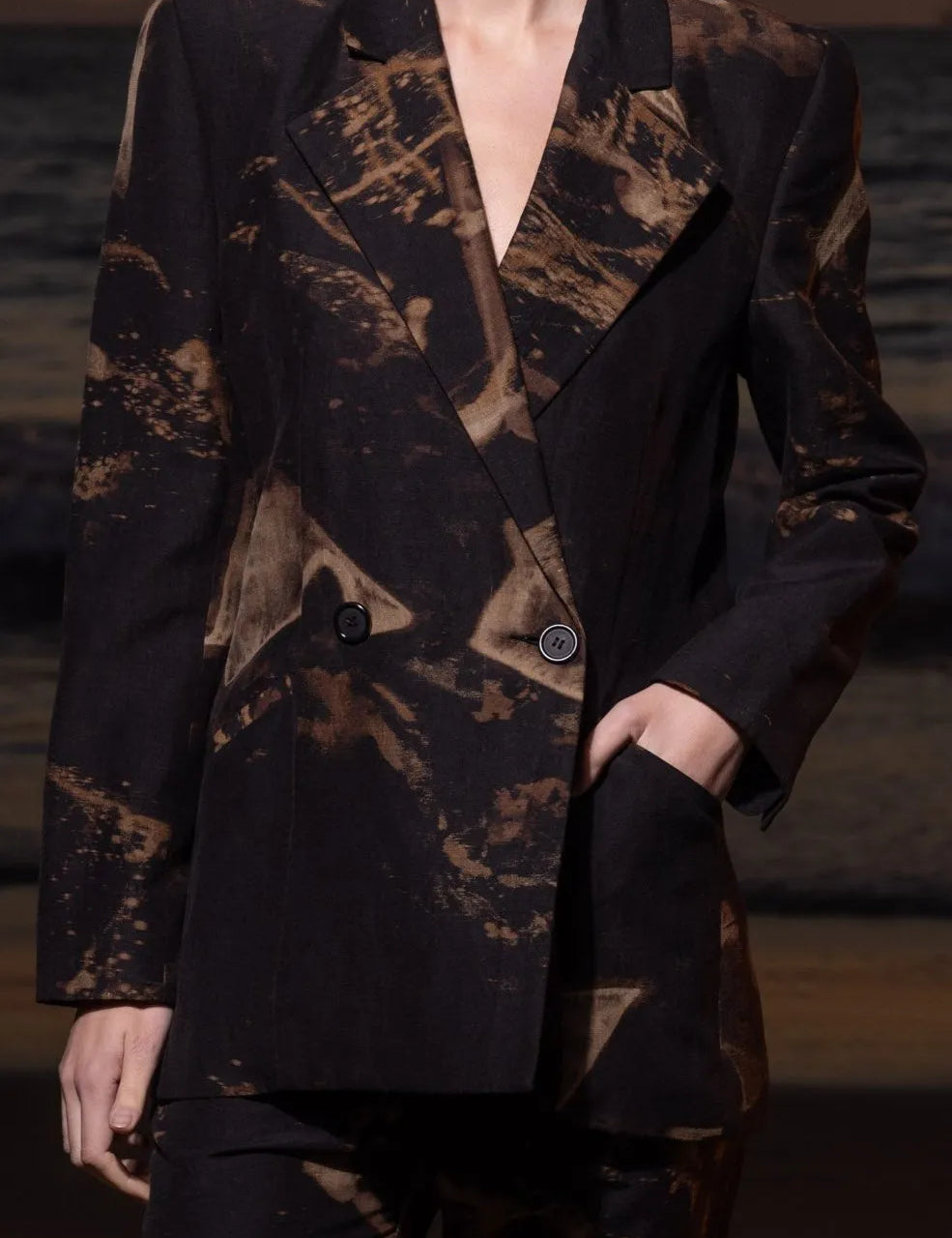Mars Blazer - Burnt Wood - Heidi Merrick
