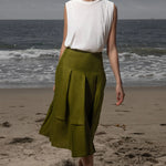 Contessa Skirt - Frog Linen - Heidi Merrick