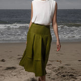 Contessa Skirt - Frog Linen - Heidi Merrick