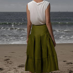 Contessa Skirt - Frog Linen - Heidi Merrick