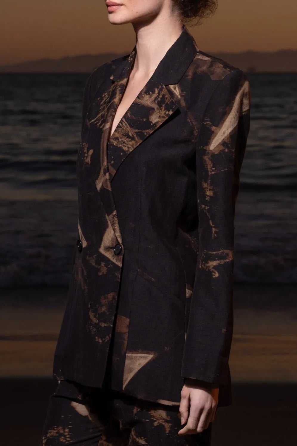 Mars Blazer - Burnt Wood - Heidi Merrick