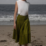Contessa Skirt - Frog Linen - Heidi Merrick