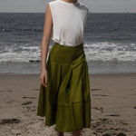 Contessa Skirt - Frog Linen - Heidi Merrick
