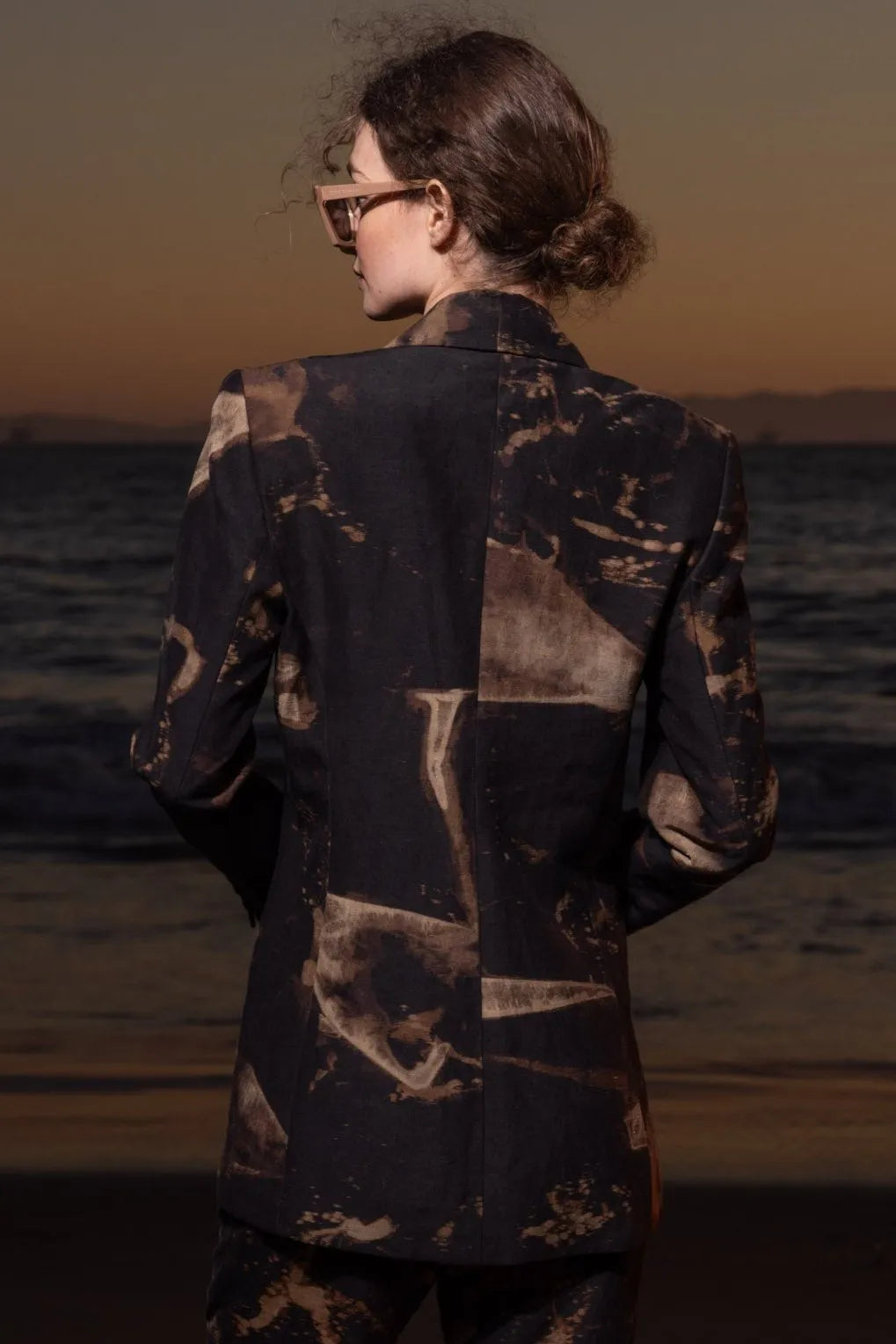 Mars Blazer - Burnt Wood - Heidi Merrick