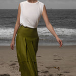 Contessa Skirt - Frog Linen - Heidi Merrick