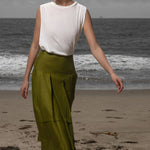 Contessa Skirt - Frog Linen - Heidi Merrick