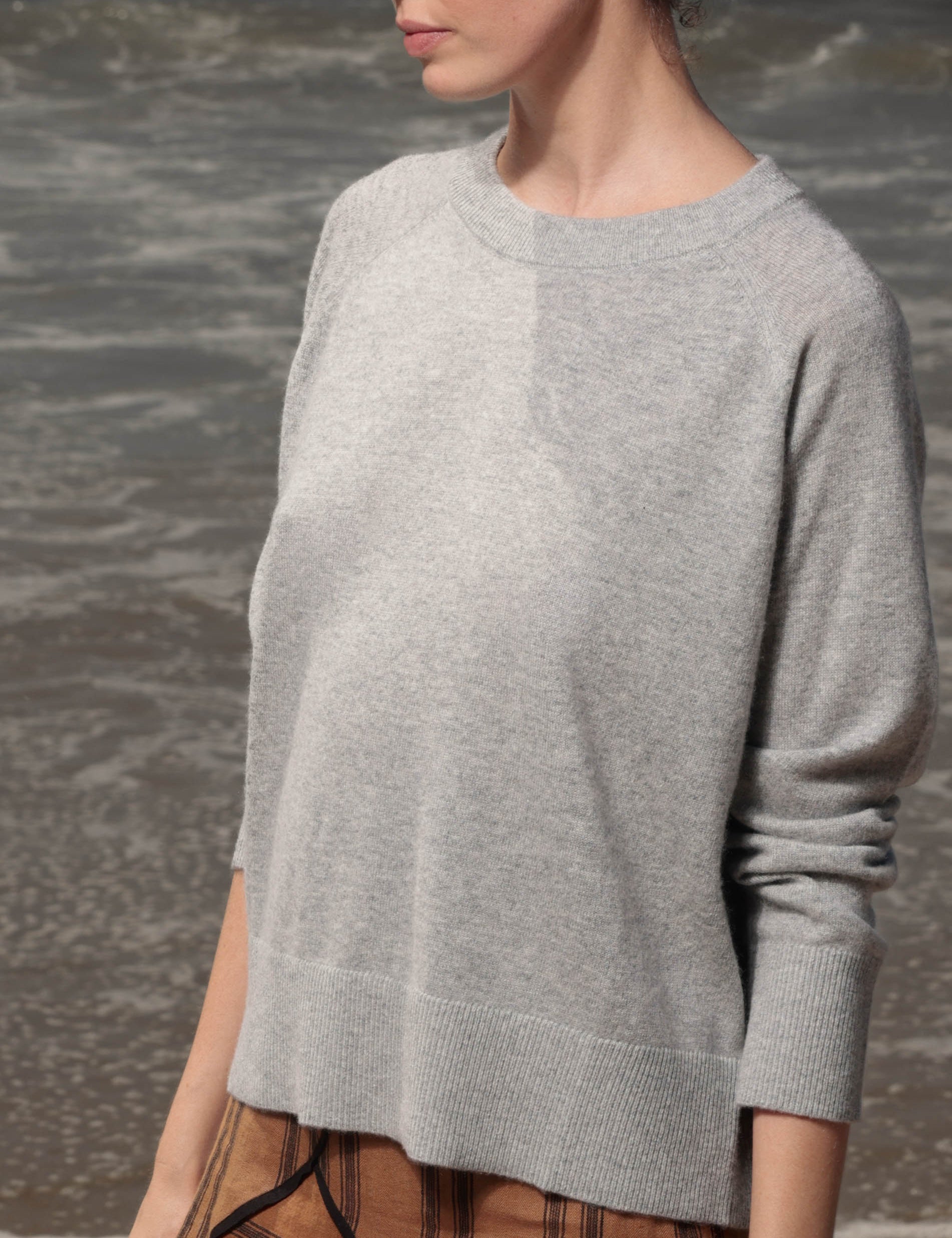 Daily Sweater - Heather Grey