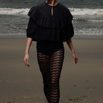 Moon Top - Noir - Heidi Merrick