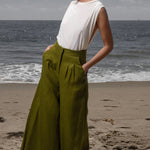 Flareup Trouser - Frog - Heidi Merrick