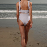 Ballerine Top - Cream Ticking Stripe