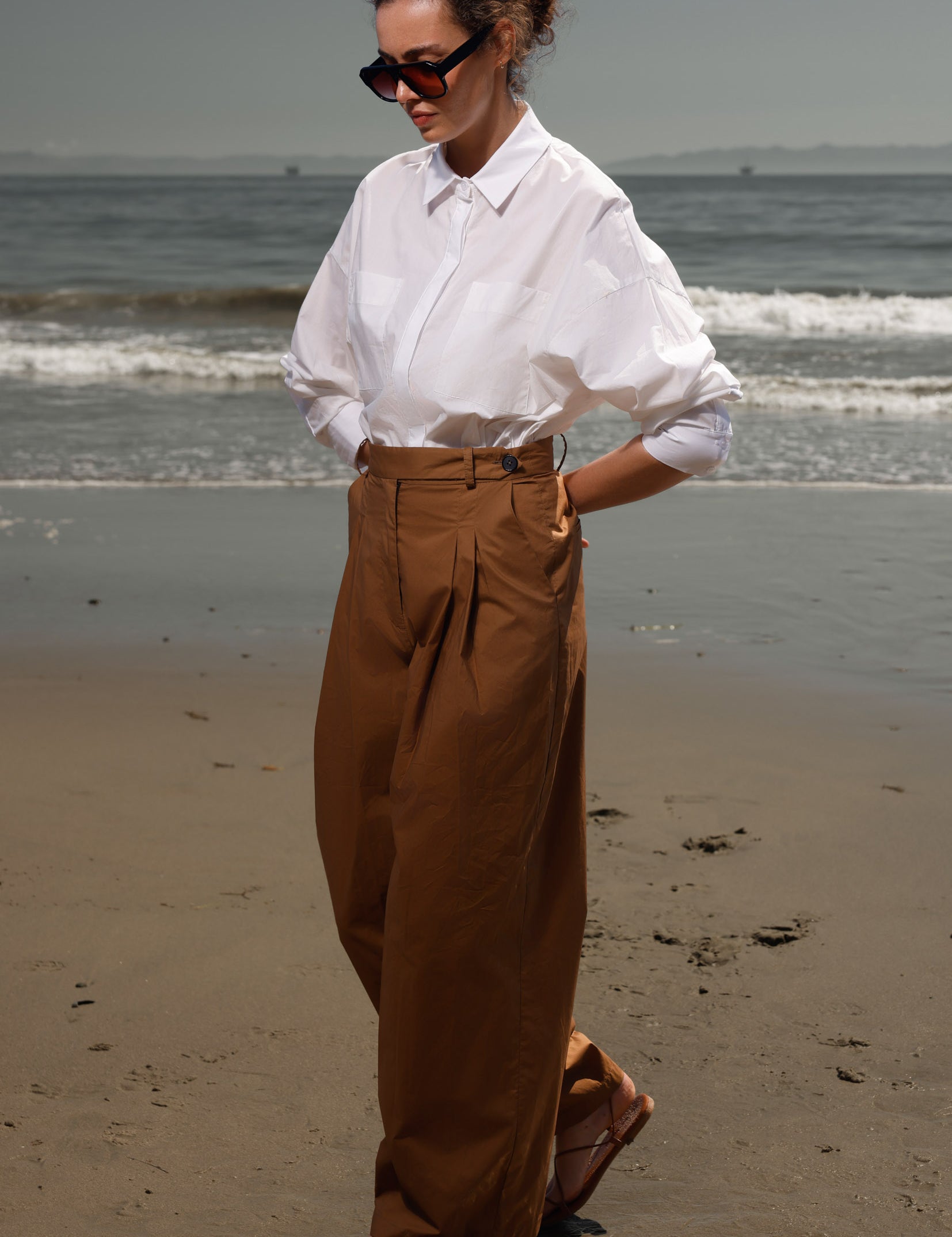Chaplin Pant - Safari - Heidi Merrick