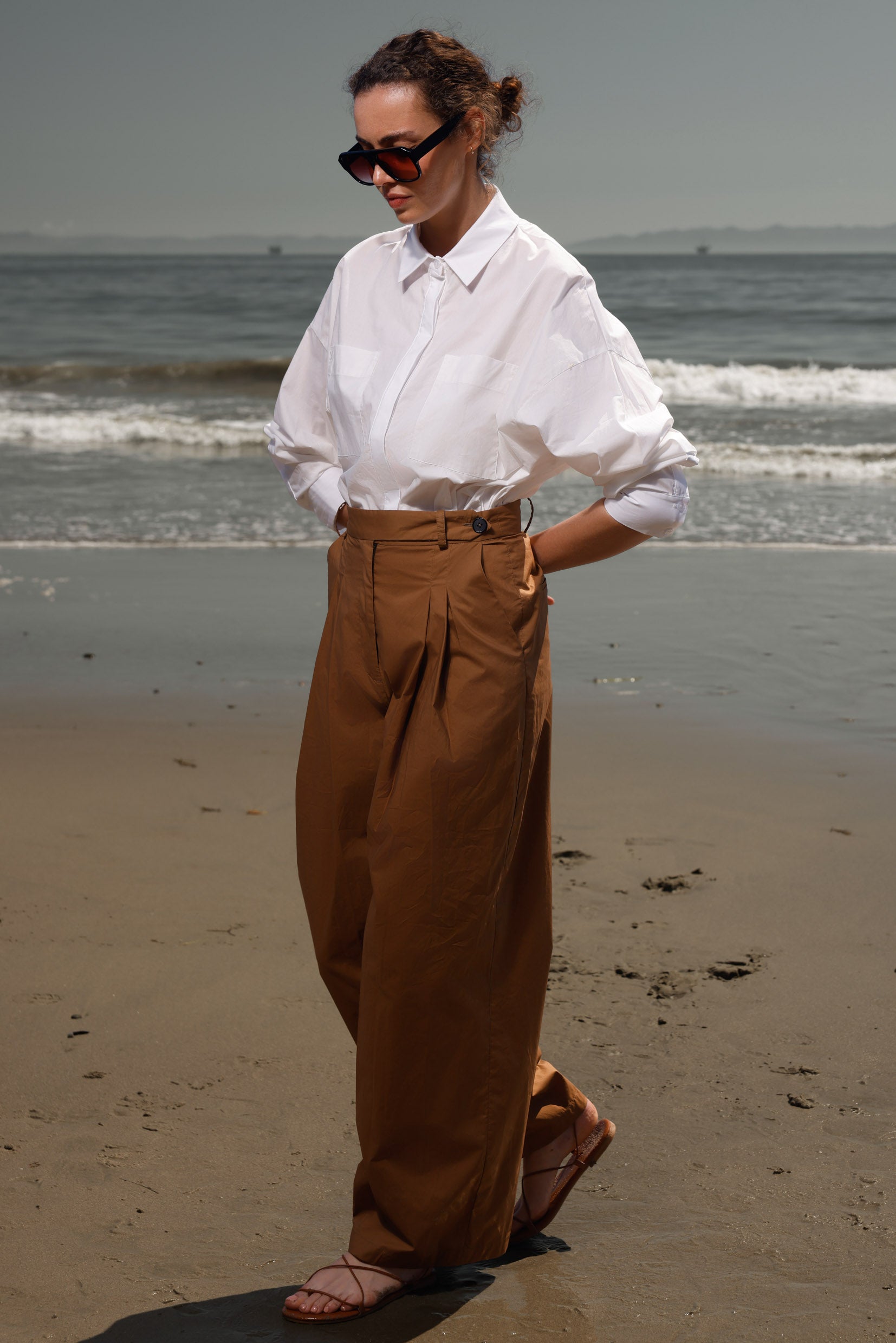 Chaplin Pant - Safari - Heidi Merrick