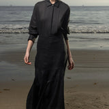 Gale Skirt - Noir - Heidi Merrick