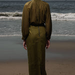 Geometry Skirt - Frog Linen - Heidi Merrick