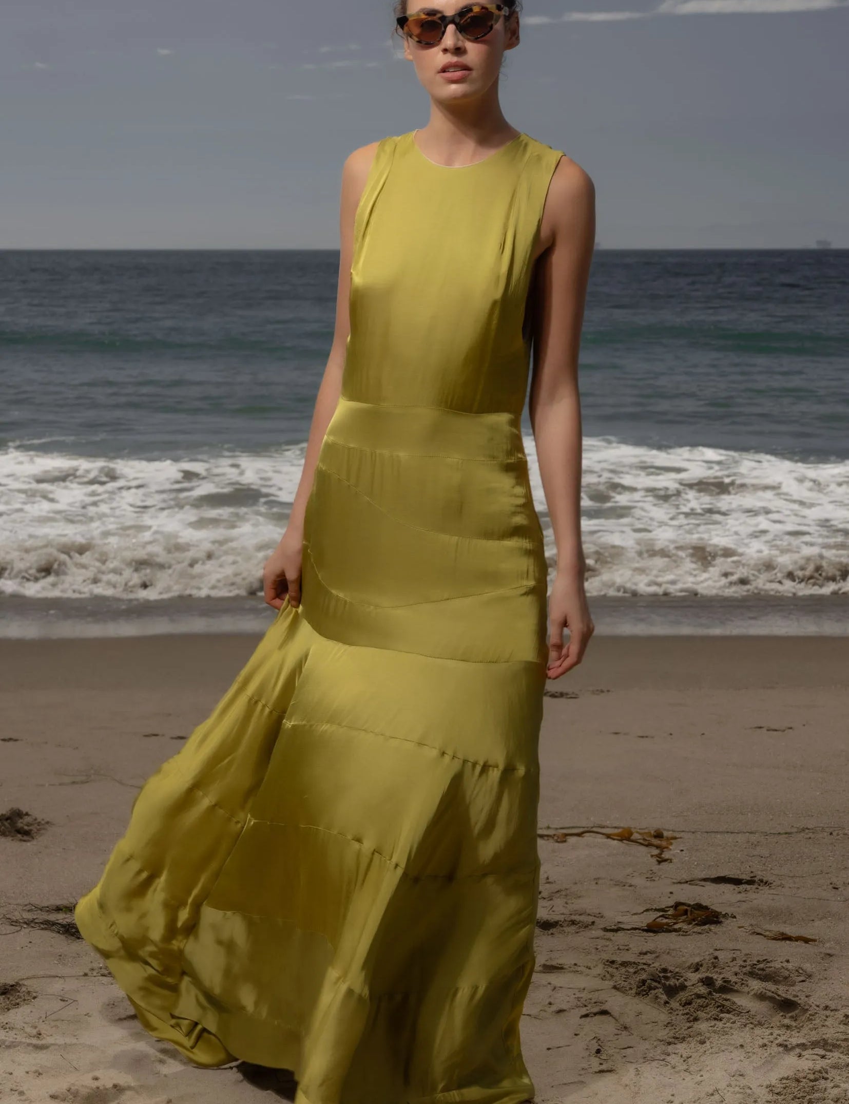 Gale Gown - Chartreuse - Heidi Merrick
