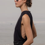 Expat Tank - Black - Heidi Merrick
