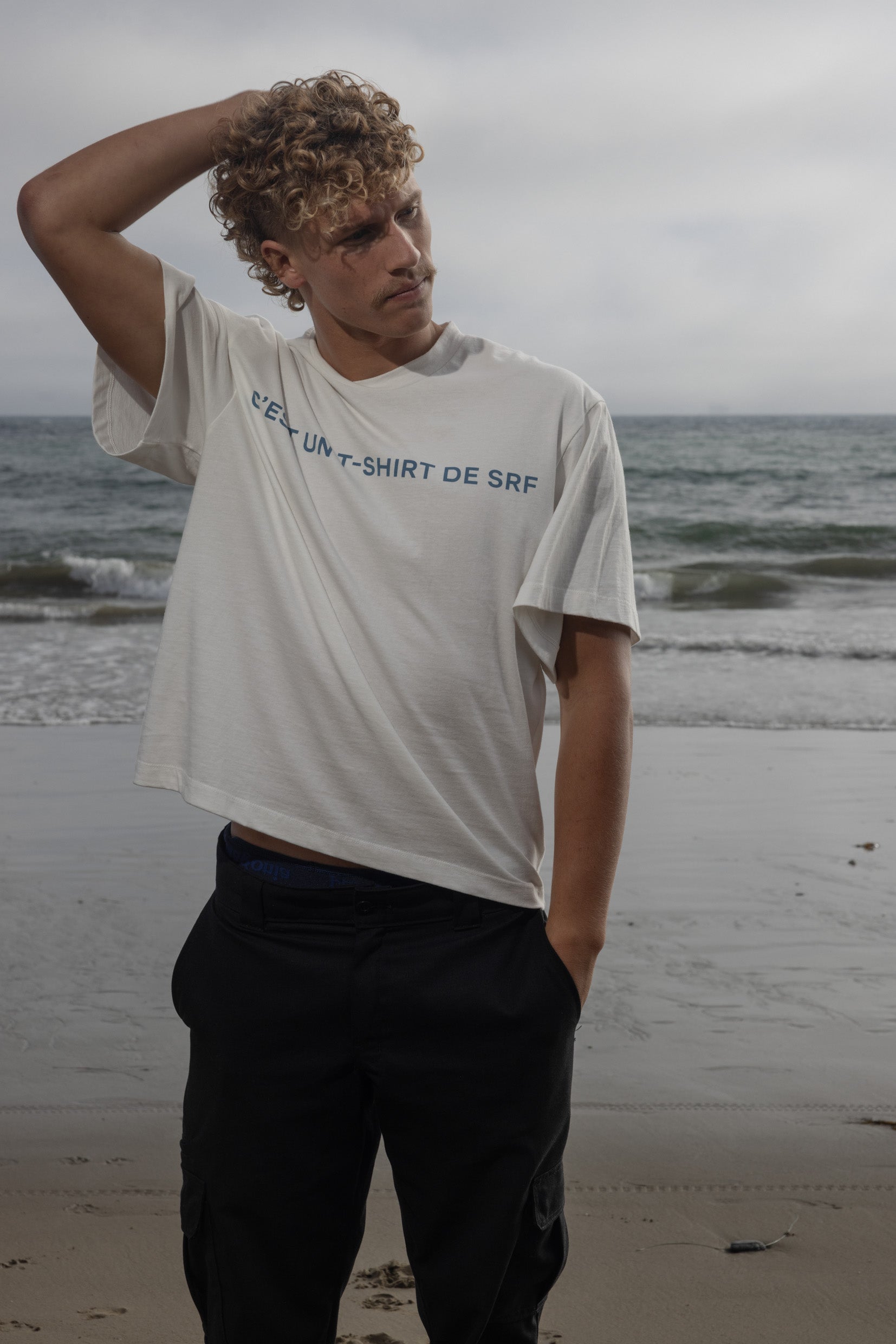 Mustache Tee - C'est Un T-Shirt De SRF - Heidi Merrick