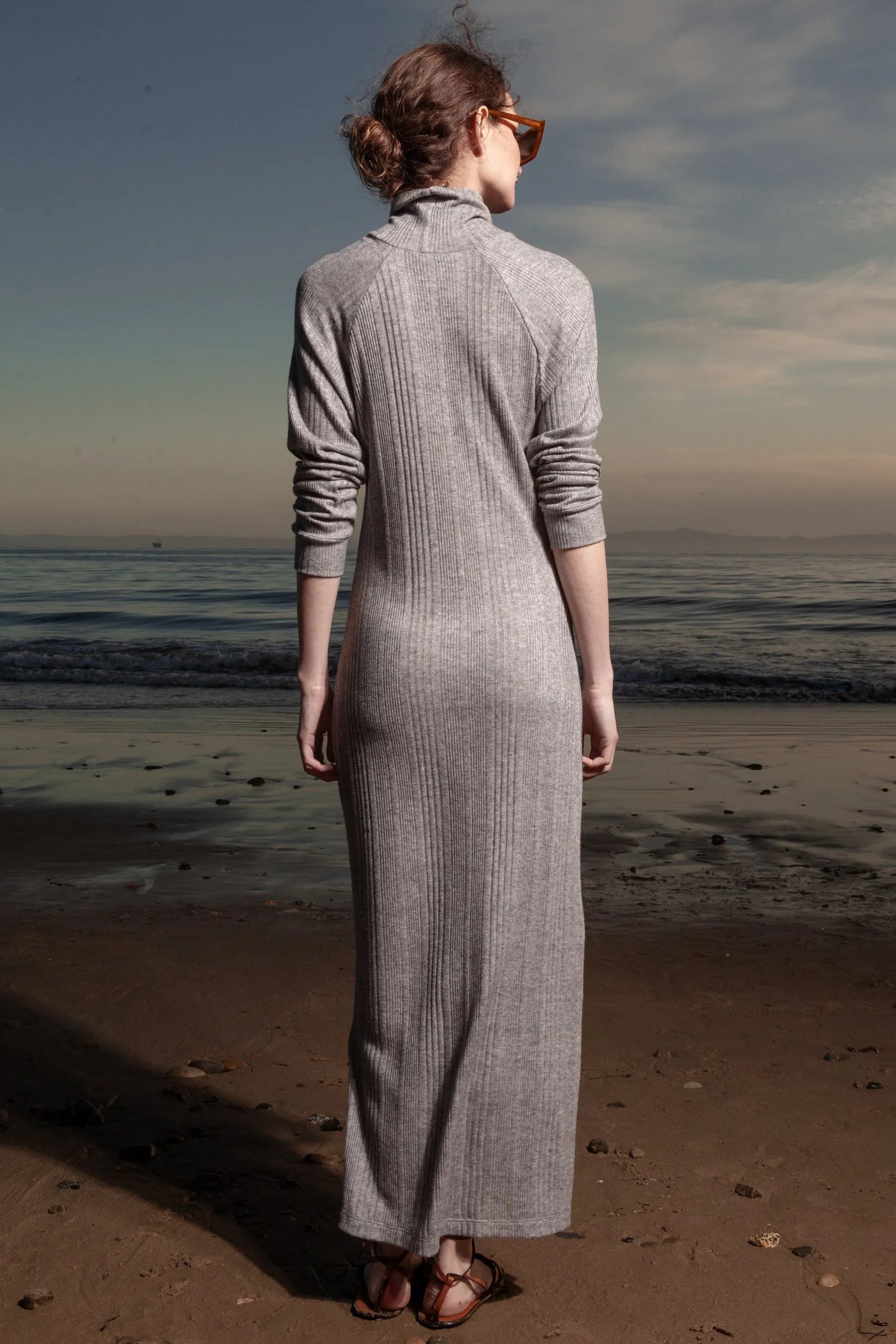 Dolce Dress - Grey - Heidi Merrick