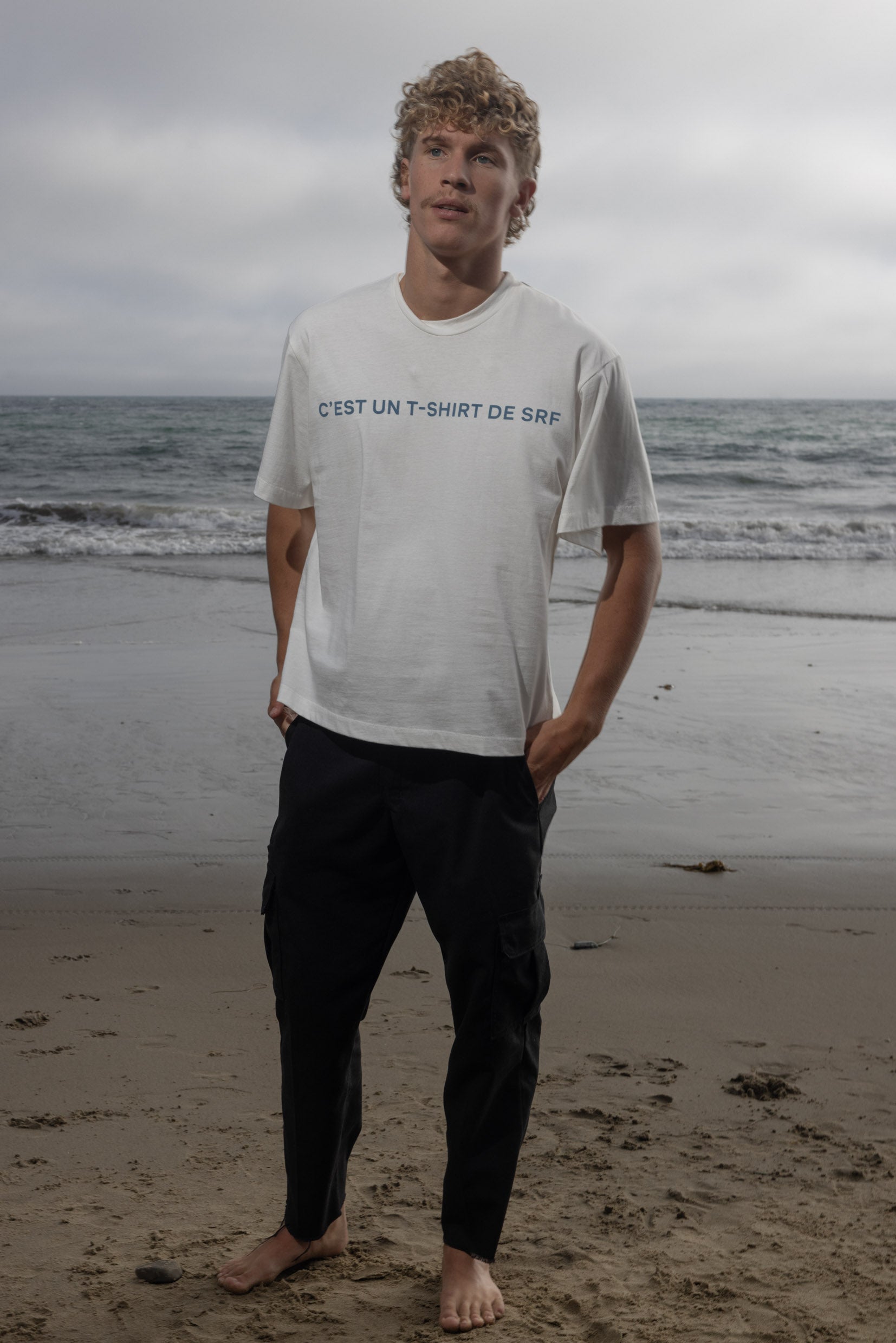 Mustache Tee - C'est Un T-Shirt De SRF - Heidi Merrick