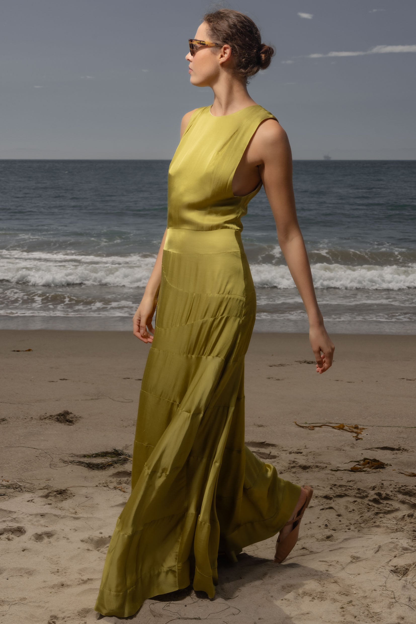 Gale Gown - Chartreuse - Heidi Merrick