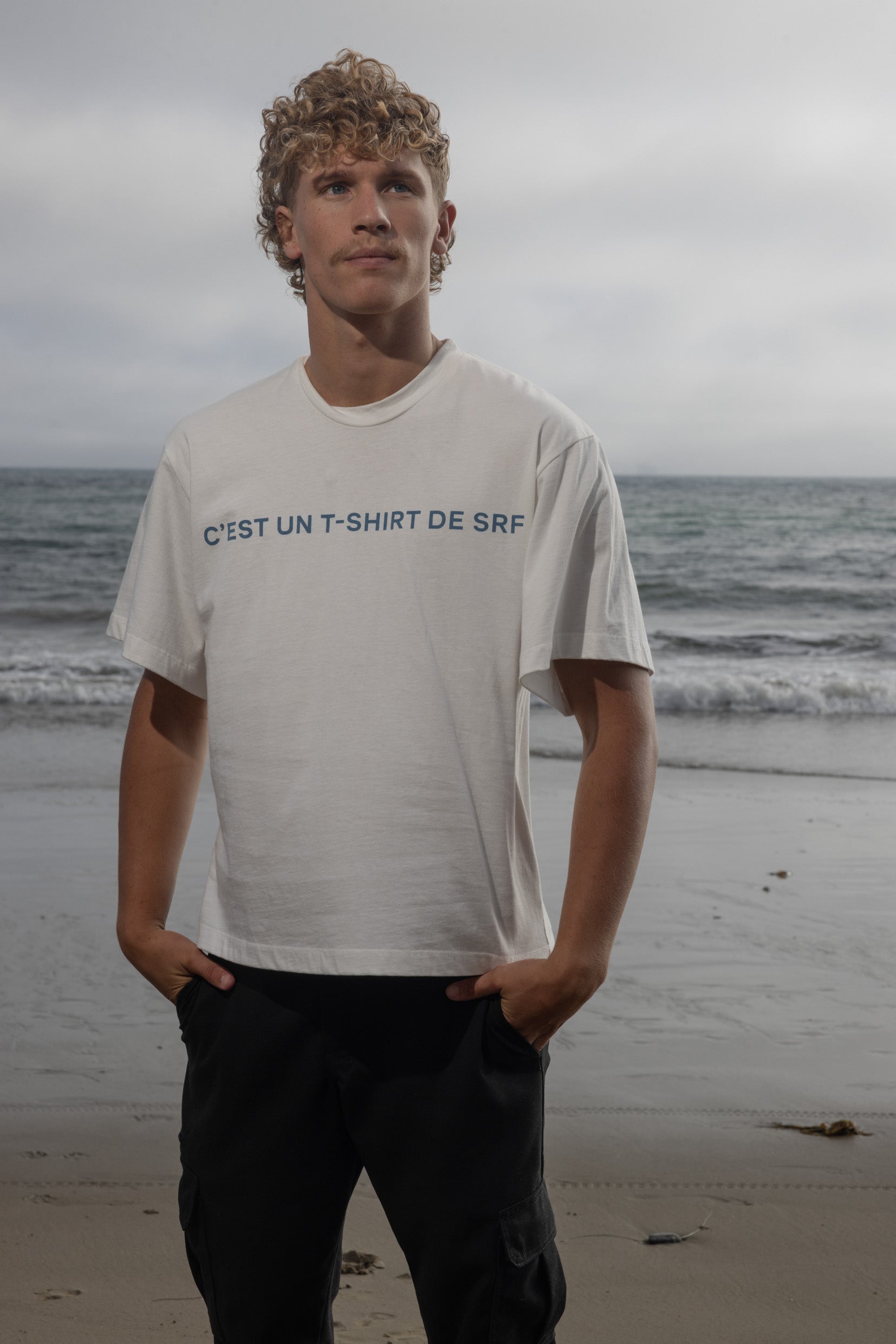 Mustache Tee - C'est Un T-Shirt De SRF - Heidi Merrick