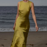 Gale Gown - Chartreuse - Heidi Merrick