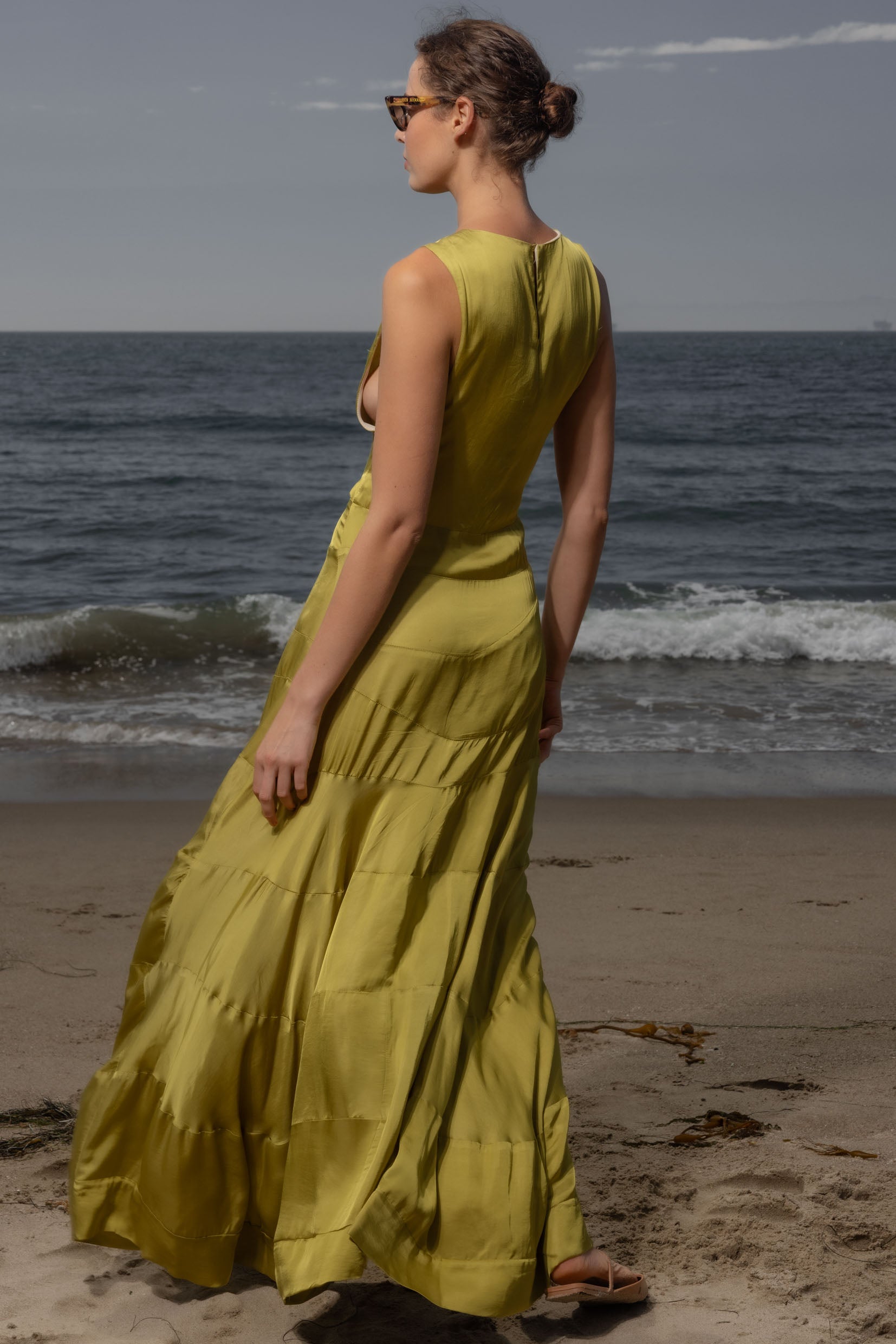 Gale Gown - Chartreuse - Heidi Merrick