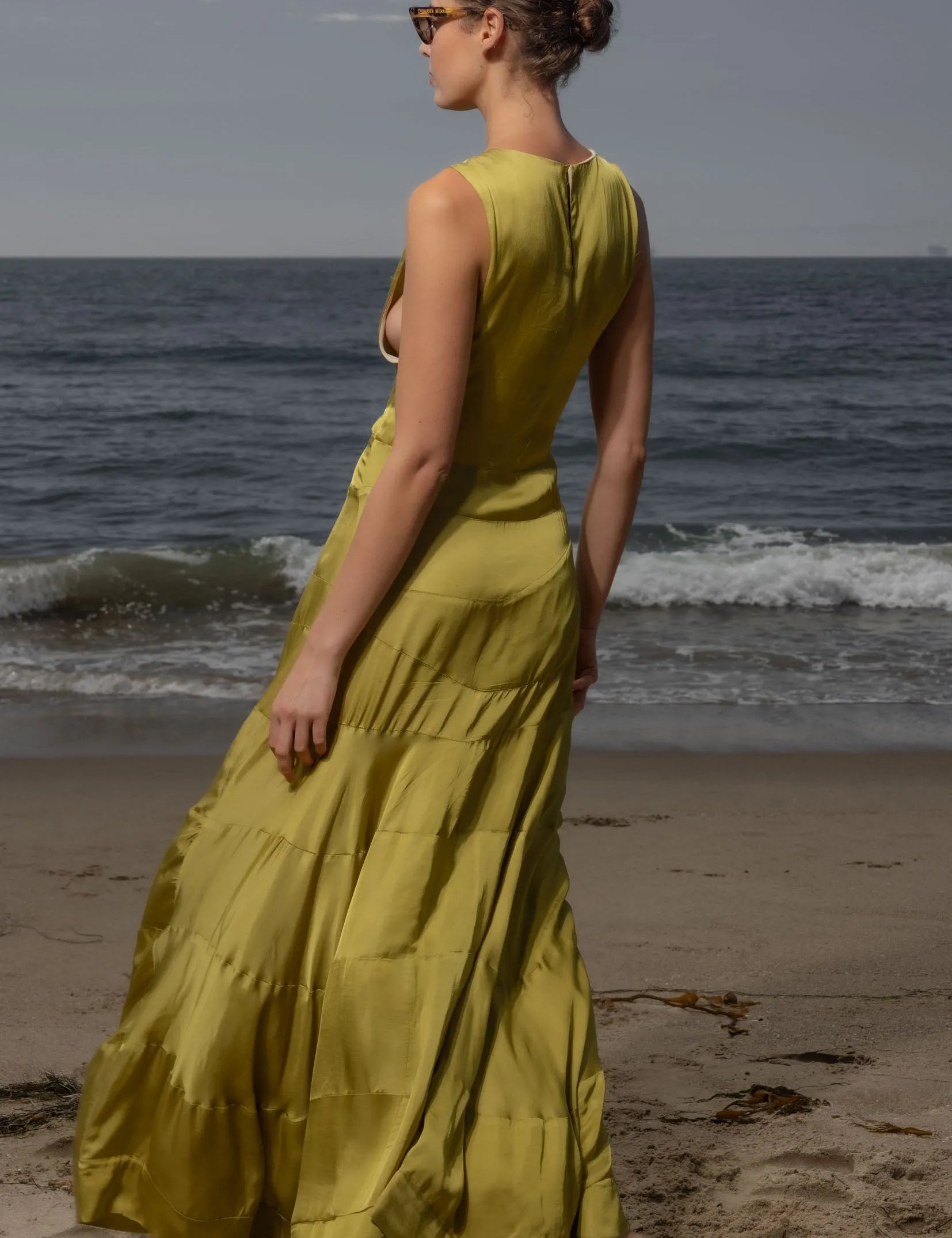 Gale Gown - Chartreuse - Heidi Merrick