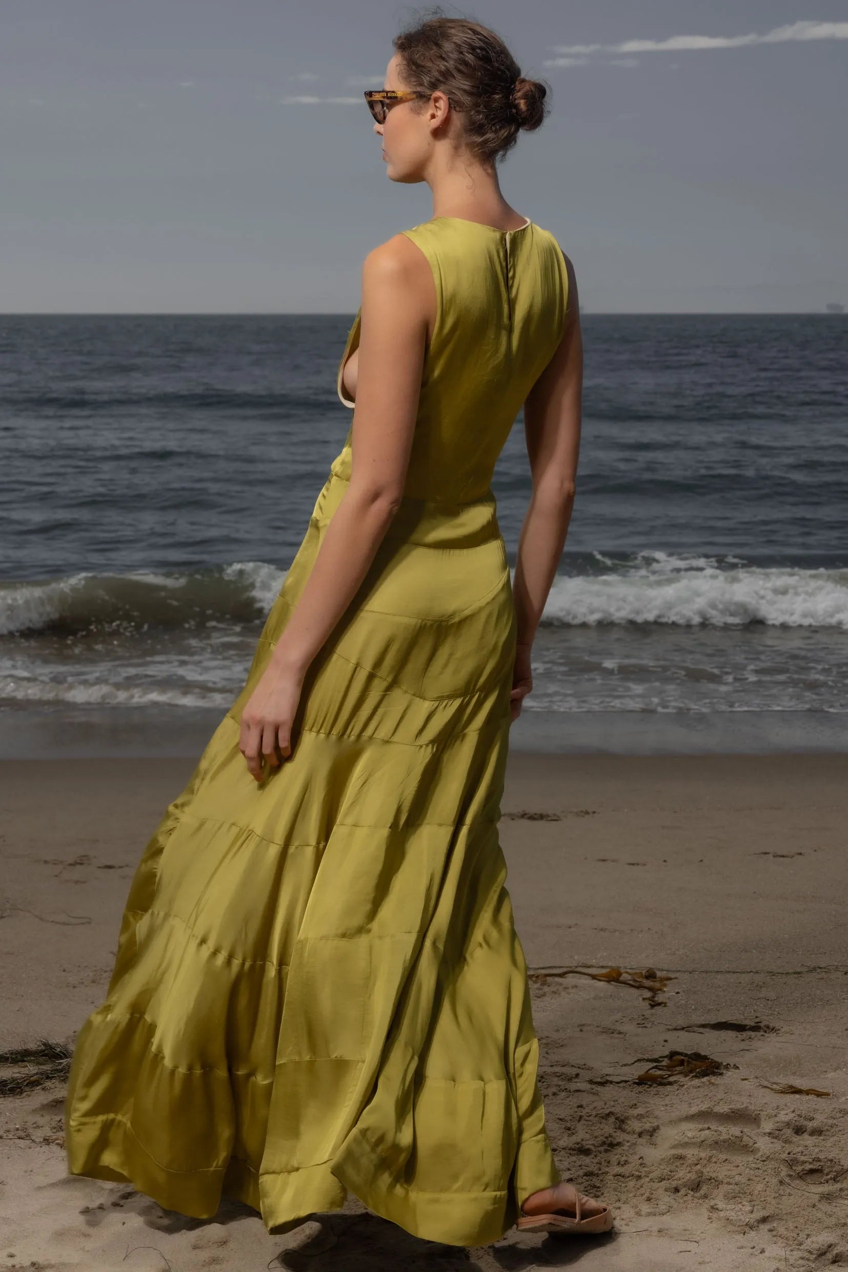 Gale Gown - Chartreuse - Heidi Merrick