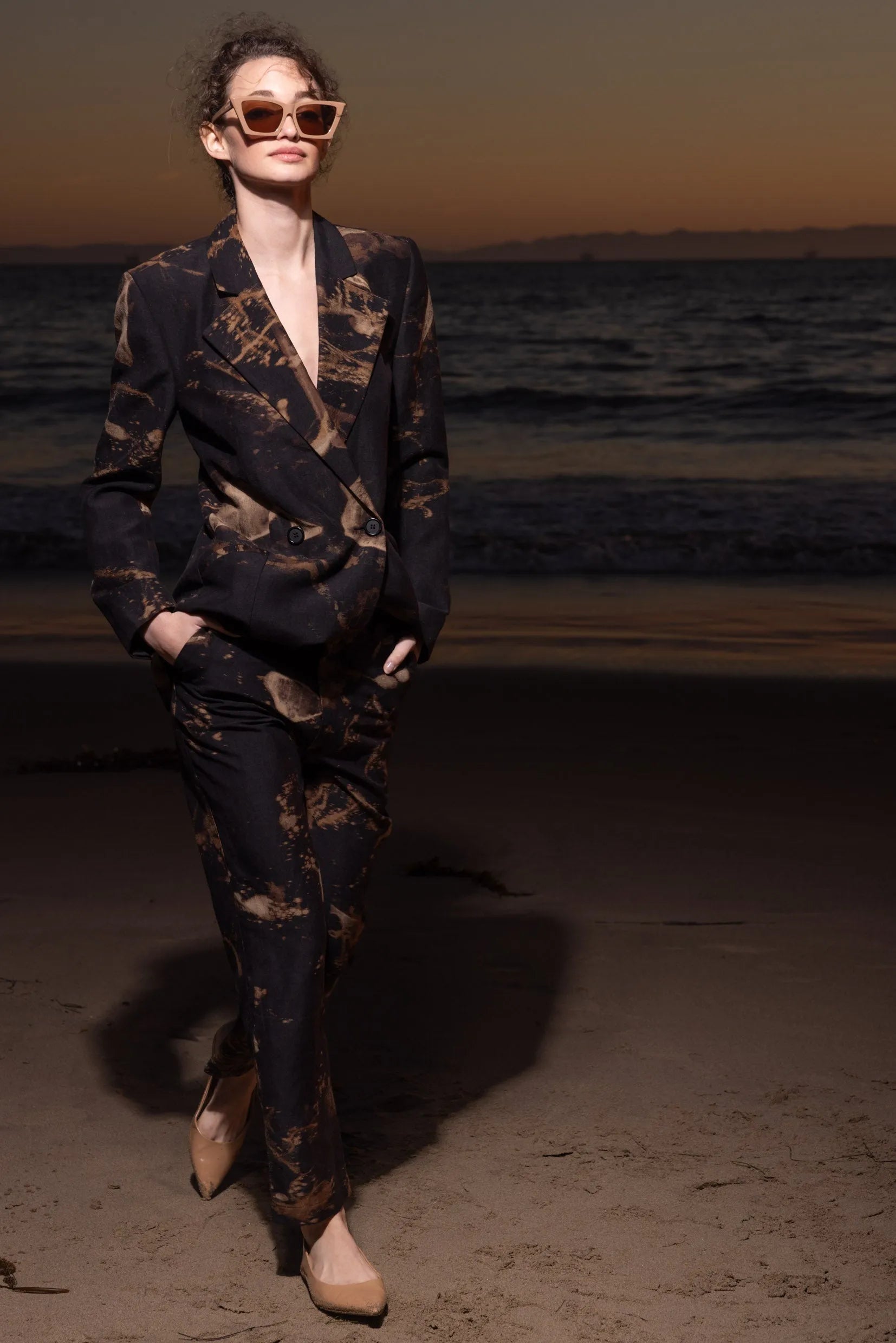 Mars Blazer - Burnt Wood - Heidi Merrick