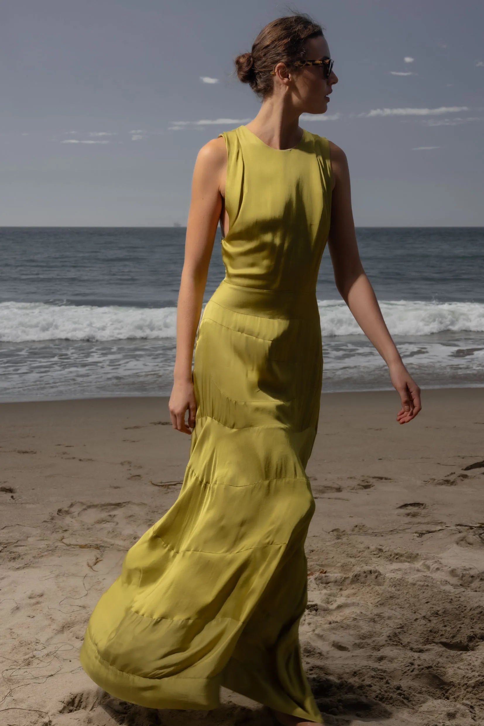 Gale Gown - Chartreuse - Heidi Merrick