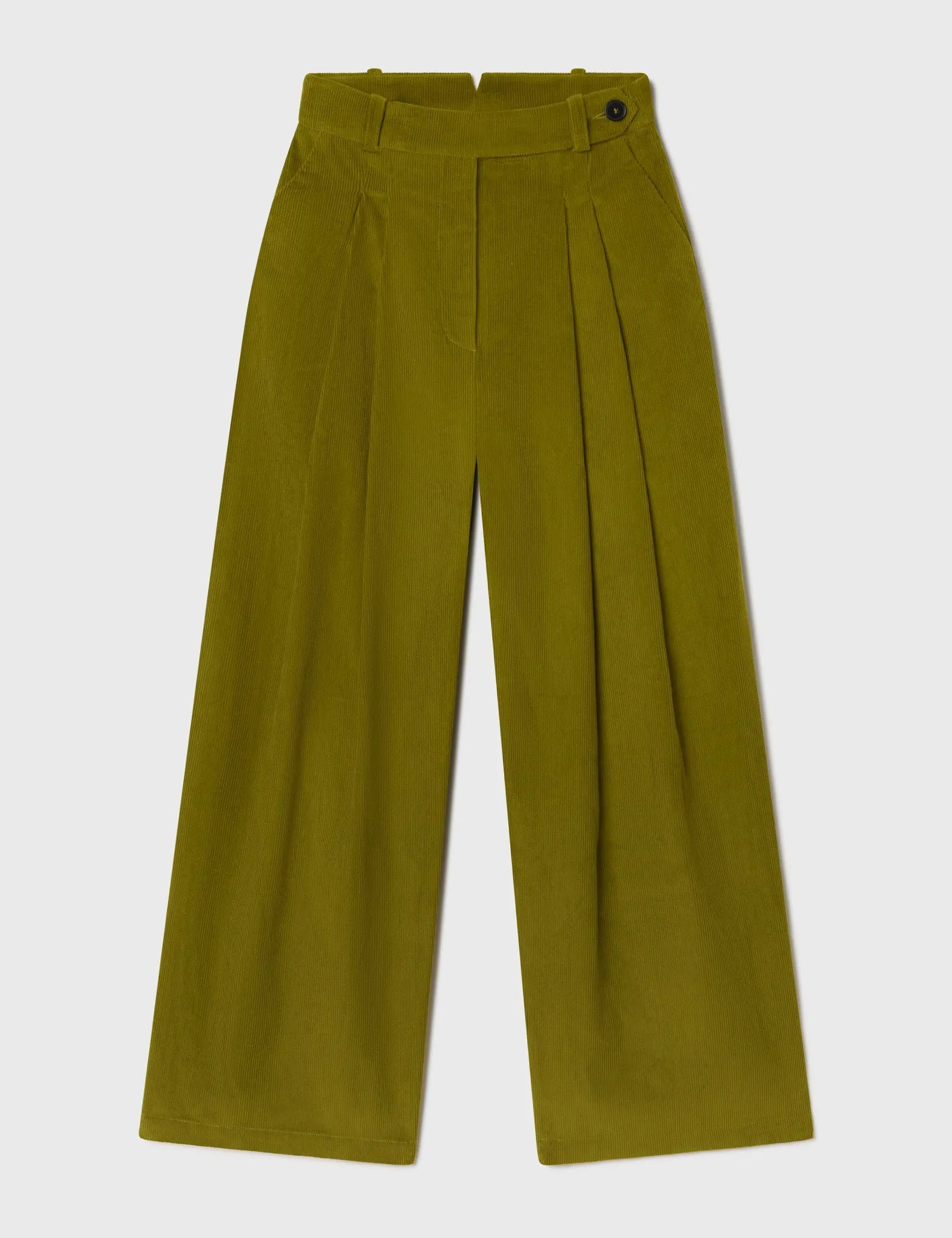 Chaplin Pant - Frog Corduroy - Heidi Merrick