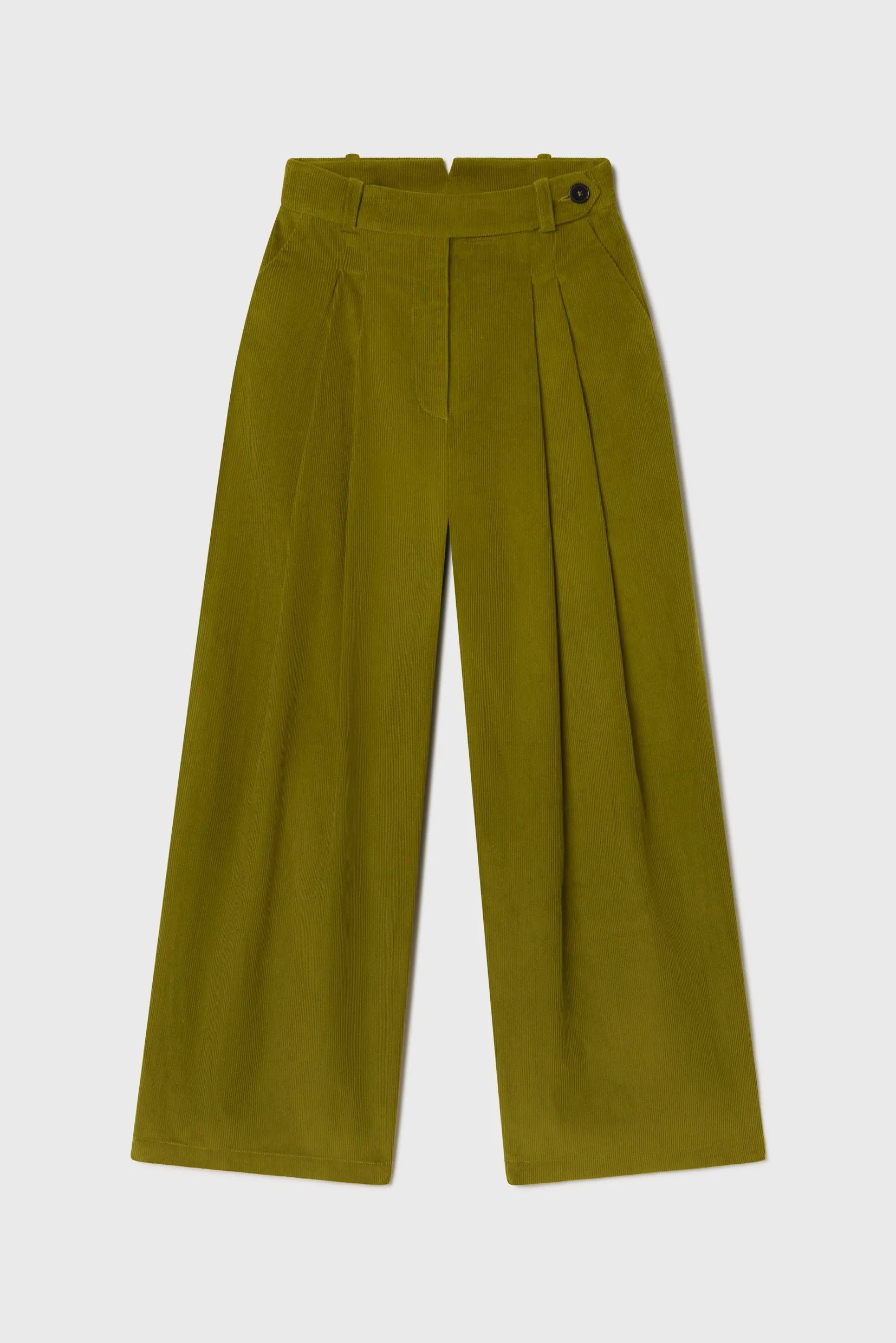 Chaplin Pant - Frog Corduroy - Heidi Merrick