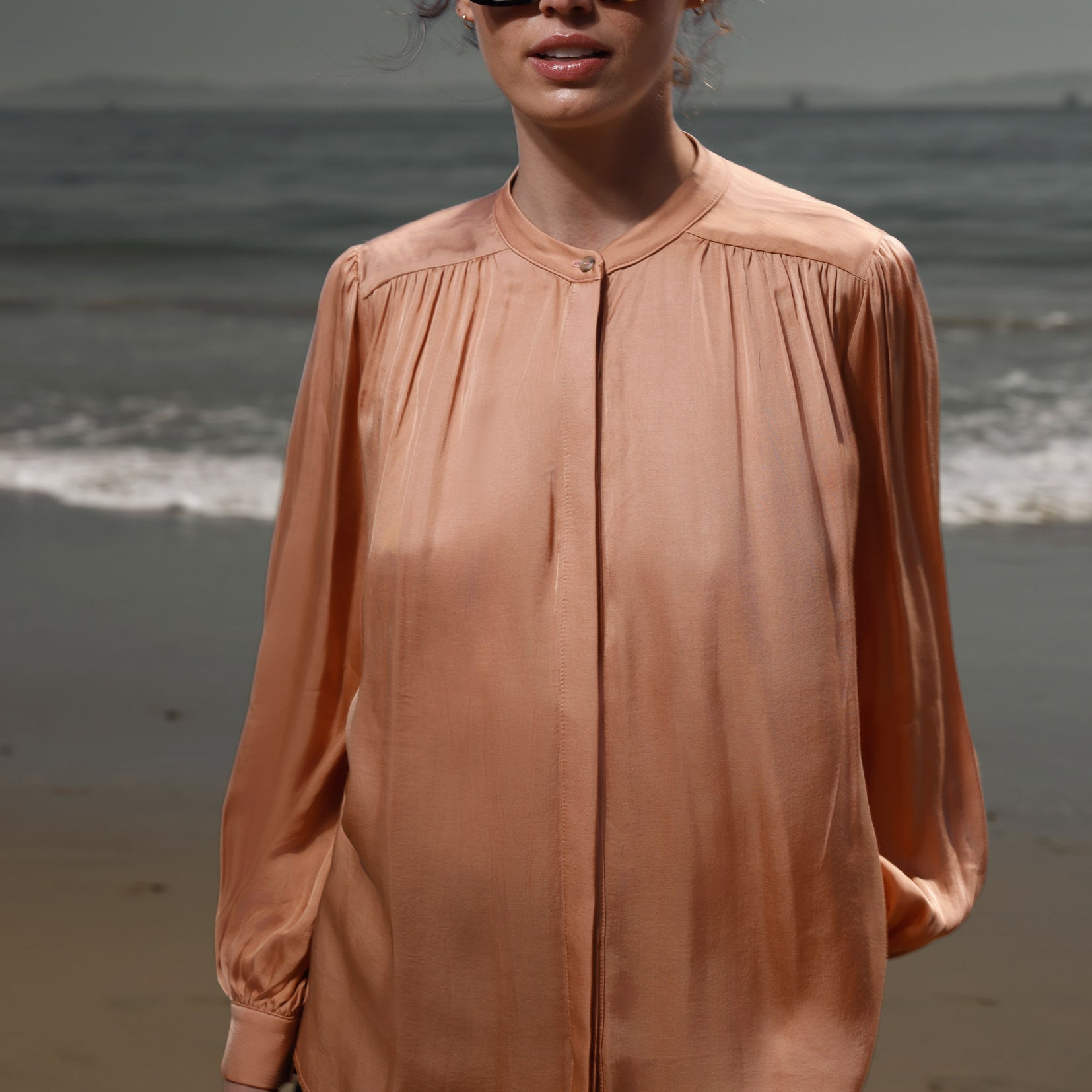 Farah Blouse - Toast - Heidi Merrick